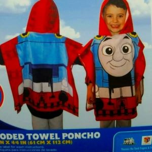 Thomas and Friends Hooded Towel Poncho